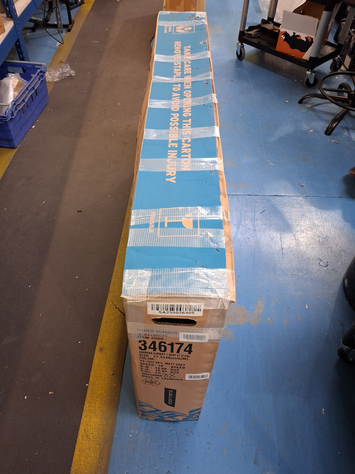 Carrera Subway 1 Mens 16 Speed Disc Brakes Hybrid Bike - Grey - Medium 18''