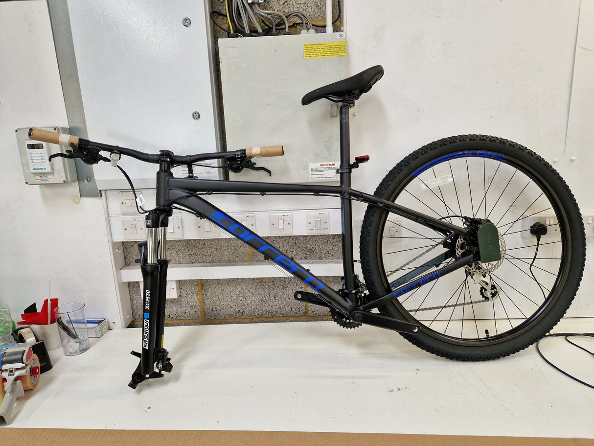 Carrera Hellcat 8-Speed Men's Mountain Bike 29" Wheels - Medium 18" - Black