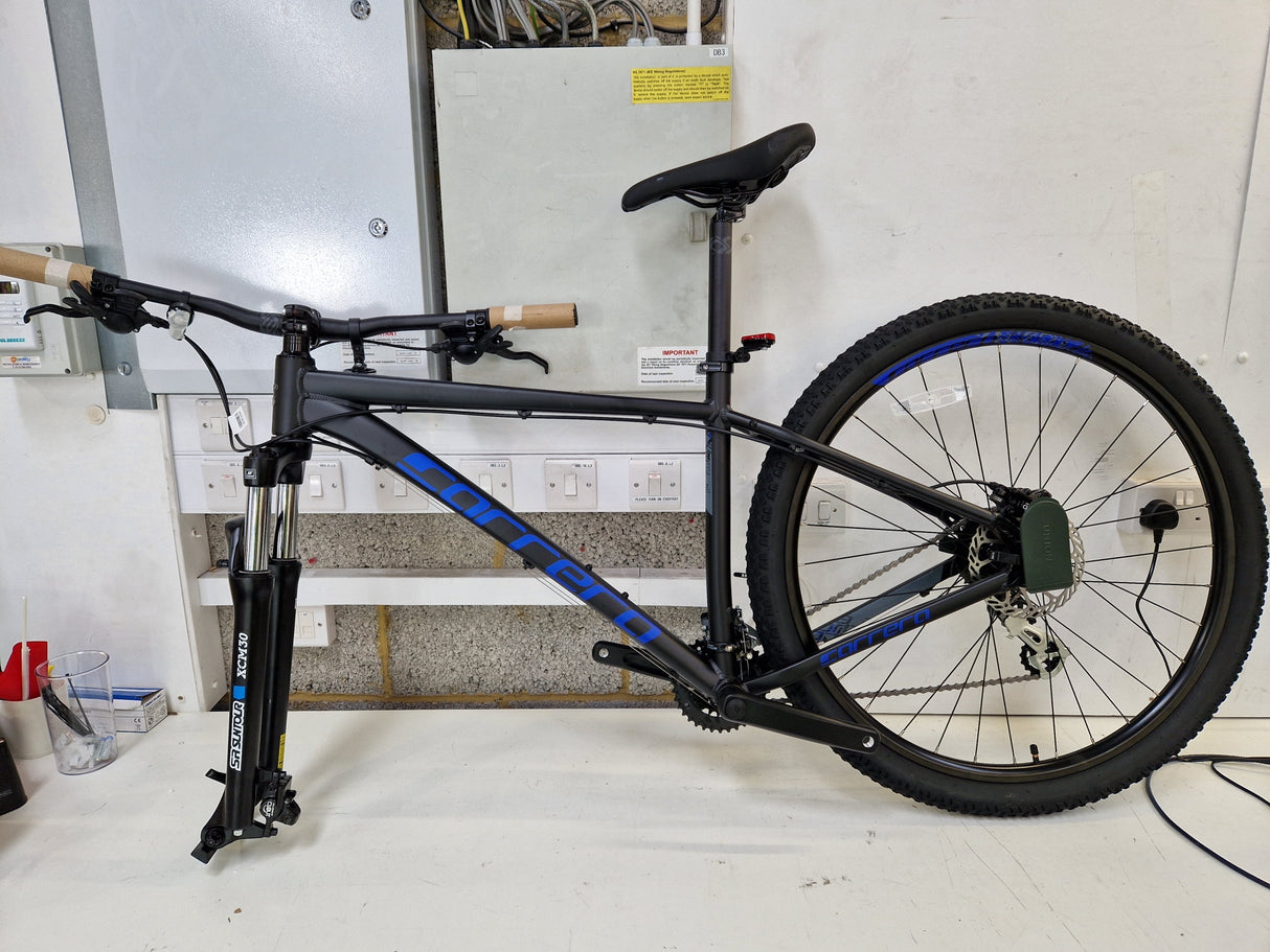 Carrera Hellcat 8-Speed Men's Mountain Bike 29" Wheels - Medium 18" - Black