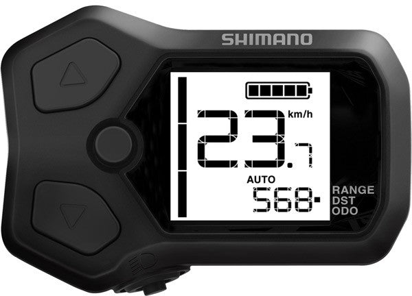 Shimano SC-E5000 Assist Switch with Cycle Computer 22.2mm Clamp Band - Black