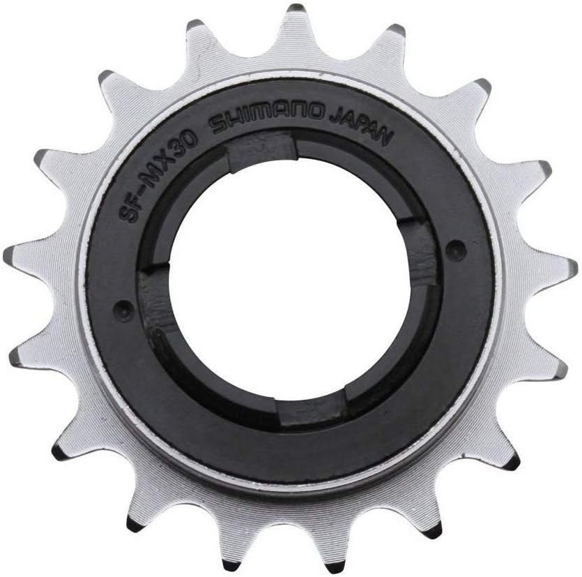 Shimano SF-MX30 17T Single-Speed Steel Threaded Freewheel Sprocket - Silver