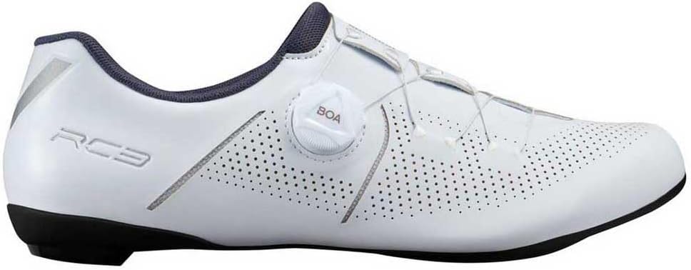 Shimano SH-RC302 Men's SPD-SL Road Cycling Shoes BOA Dial EU Size 42 - White