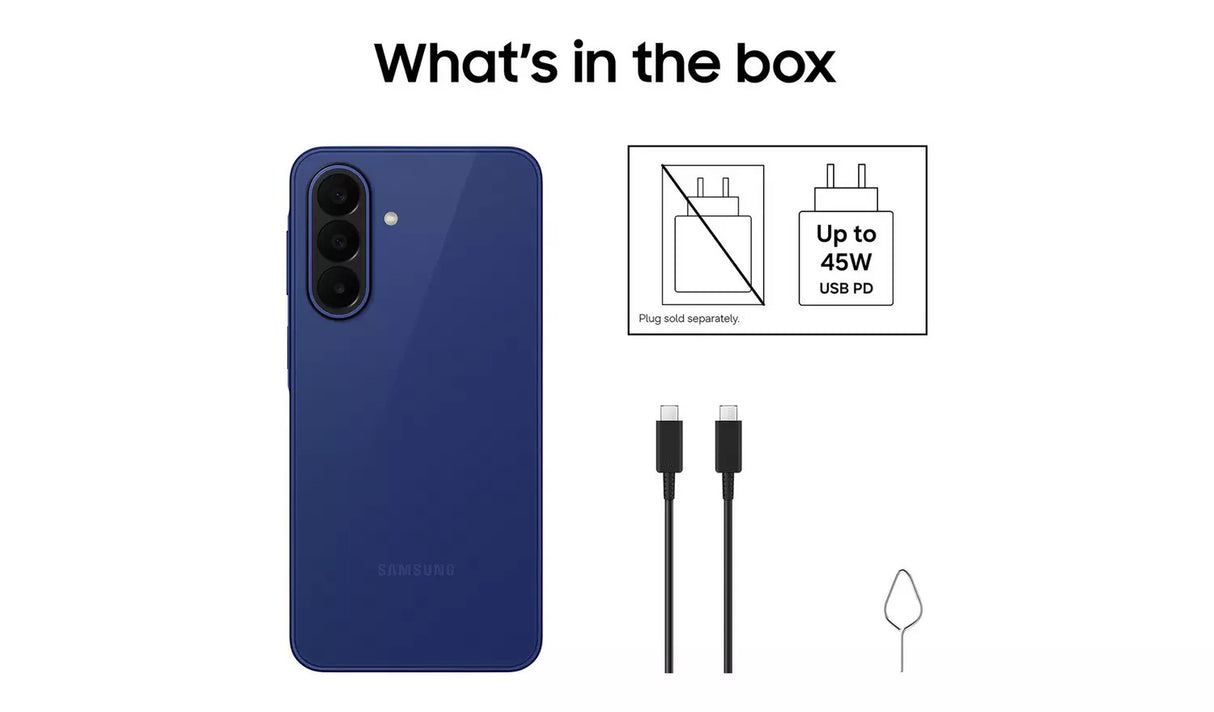 Samsung Galaxy A27 5G Smartphone 128GB 6GB RAM Dual-SIM Unlocked - Blue