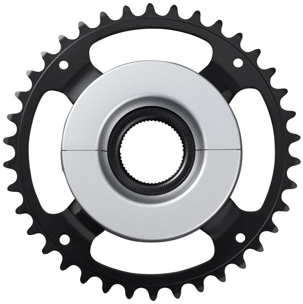 Shimano SM-CRE61 STEPS 38T 9/10/11s Chainring Without Chainguard - Silver