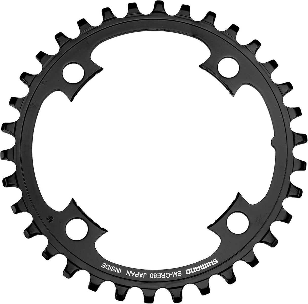 Shimano Spares STEPS SM-CRE80/SM-CRE80-B 34T 10/11 Speed Chainring - Black