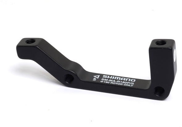 Shimano SM-MA-R180P/S Rear 180 mm Rotor Disc Calliper Mount Adapter - Black