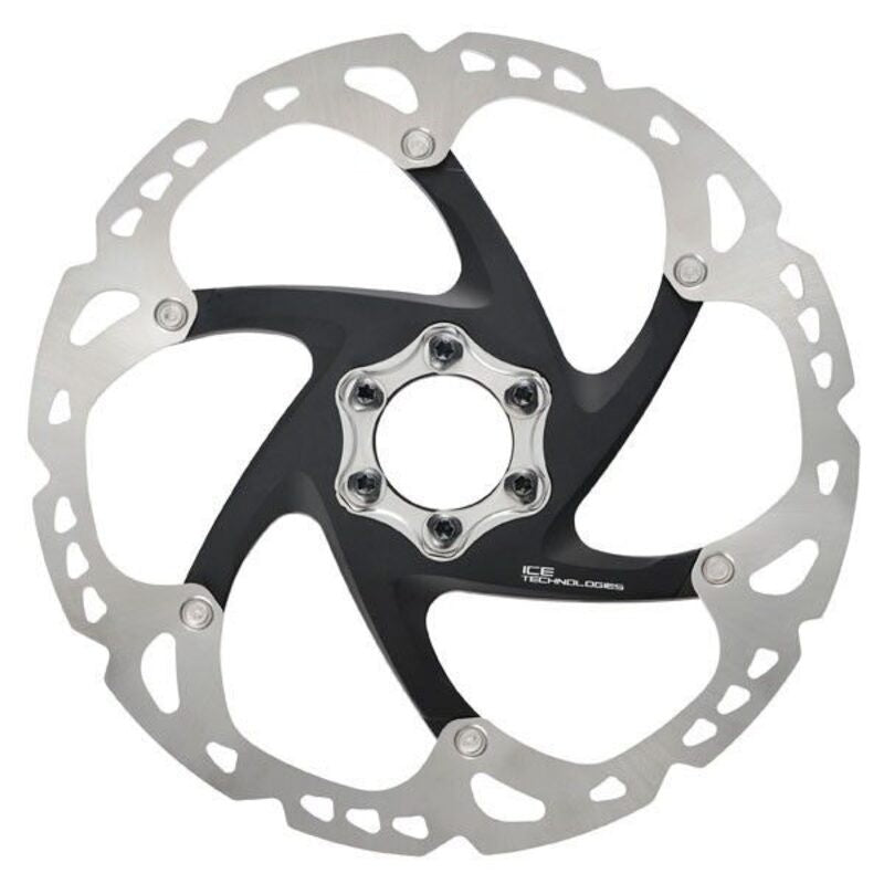 Shimano Bike Spares Deore XT SM-RT86 Ice Tec 6-bolt Disc Rotor 160mm - Black