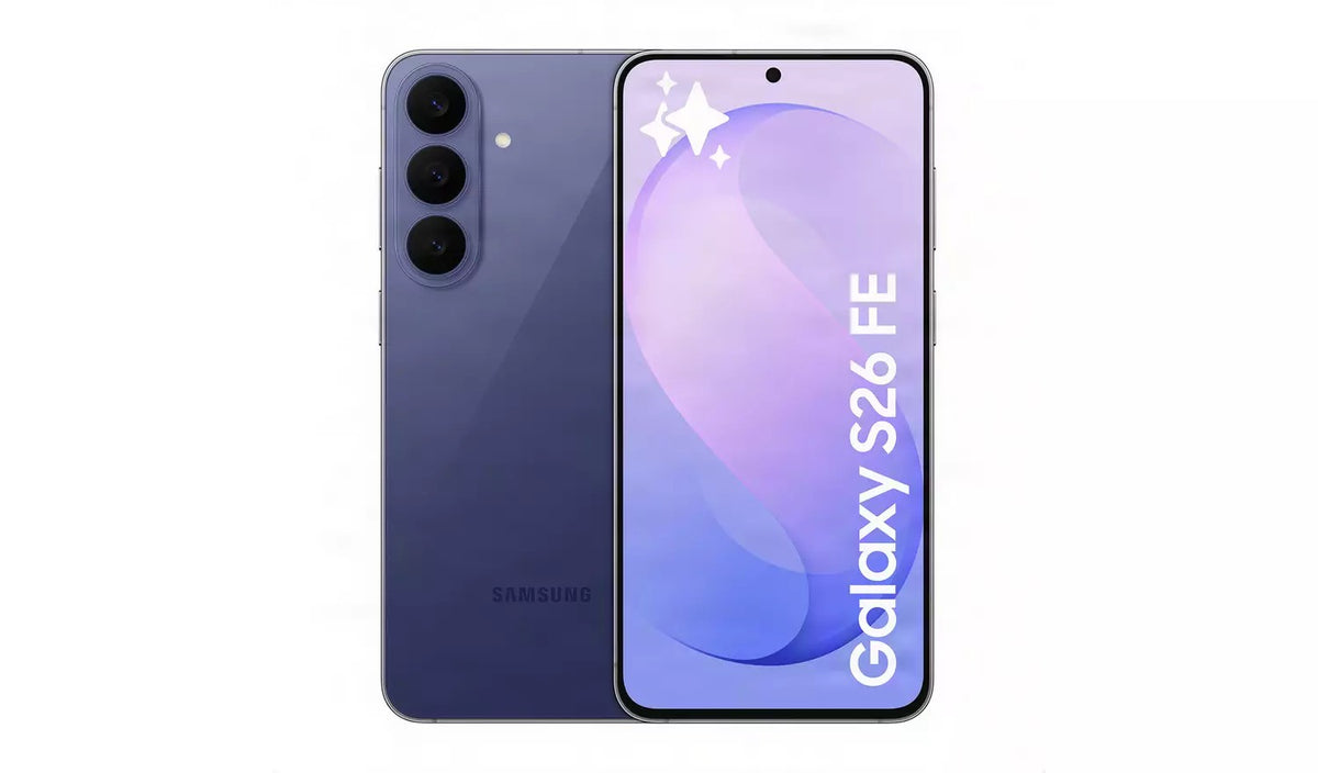 Samsung Galaxy S26 FE 5G 128GB Dual-SIM+eSIM Unlocked Smartphone - Blueberry