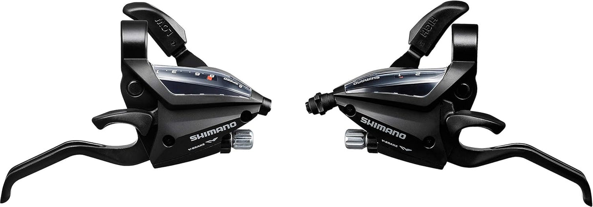 Shimano Altus ST-EF500 EZ Fire Plus STI Set 2-Finger Lever 2x8-Speed - Black