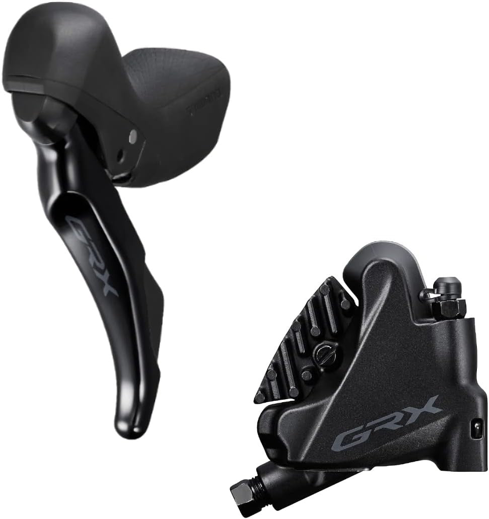 Shimano GRX RX400 10 Speed STI Lever with Flat Mount Caliper - Right Front