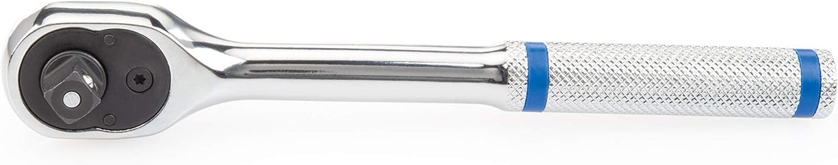 Park Tool SWR-8 Steel 3/8in Drive Ratchet Handle Bike Workshop Tool - Silver