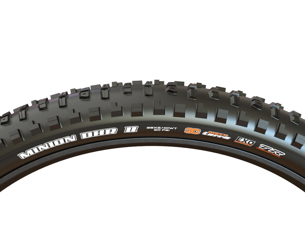 Maxxis Minion DHR II 29 x 2.30 Tyre Folding MaxxPro EXO TR Tubeless - Black