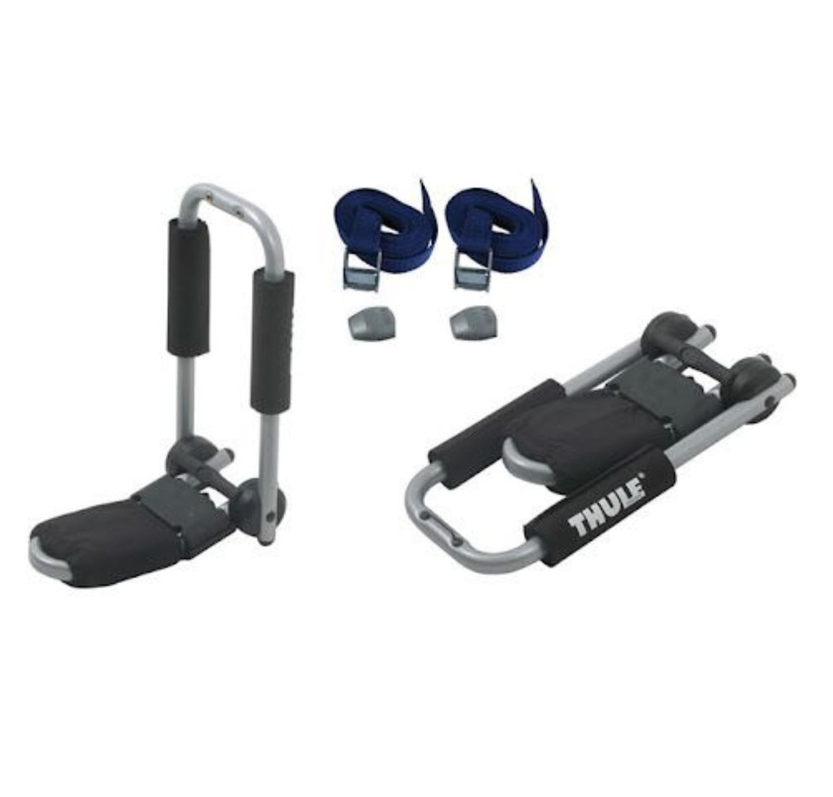 Thule 837 Hull-a-Port Pro Kayak/Canoe Foldable Car Roof Carrier - Black