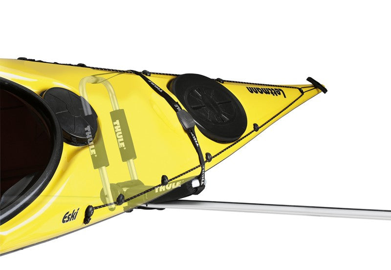 Thule 837 Hull-a-Port Pro Kayak/Canoe Foldable Car Roof Carrier - Black