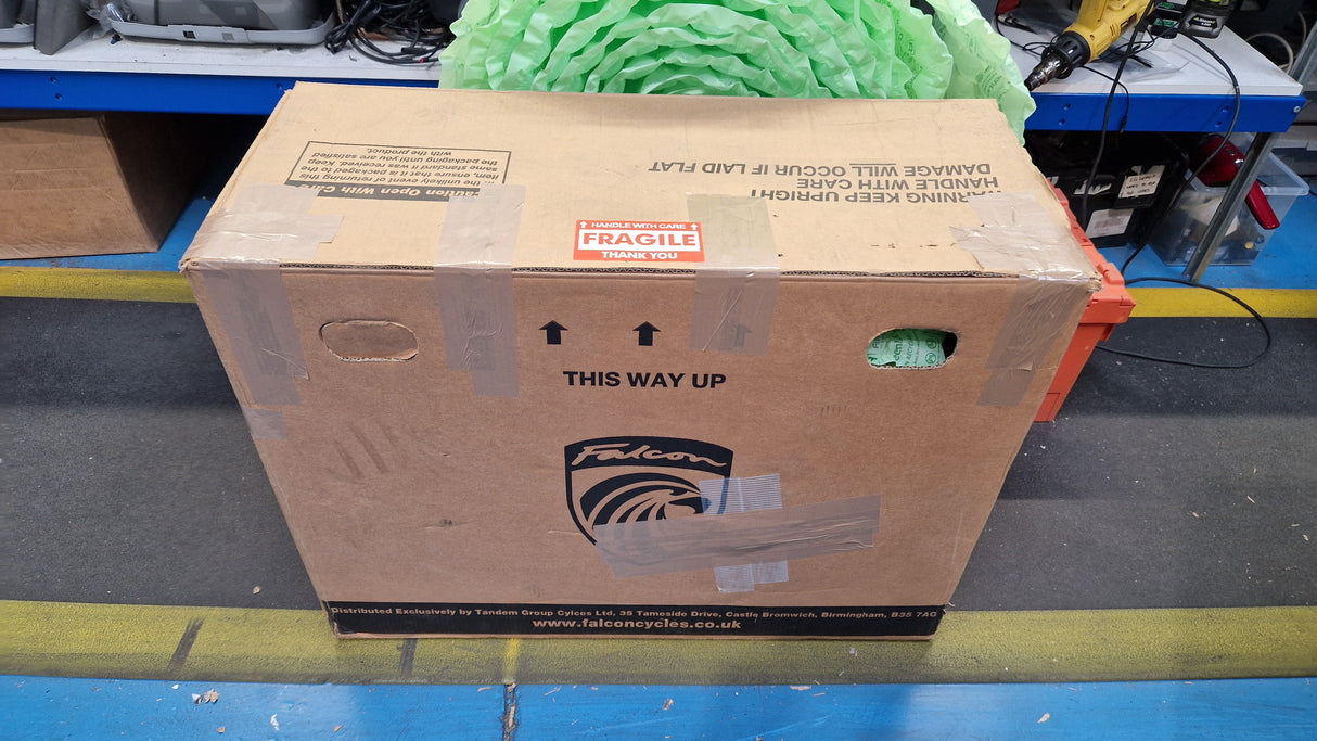 Falcon Go-to Unisex 20" Wheel 7-Speed Compact Alloy Folding Bike - White