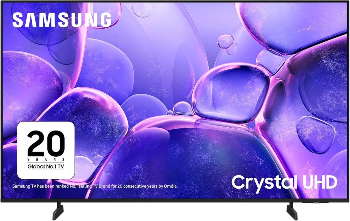 Samsung UE43U8000FKXXU 2025 43" Crystal Ultra HD 4K HDR Smart TV - Black