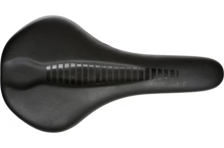 Halfords Urban Foam Padded Unisex Hybrid Bike Saddle 272 x 140mm - Black