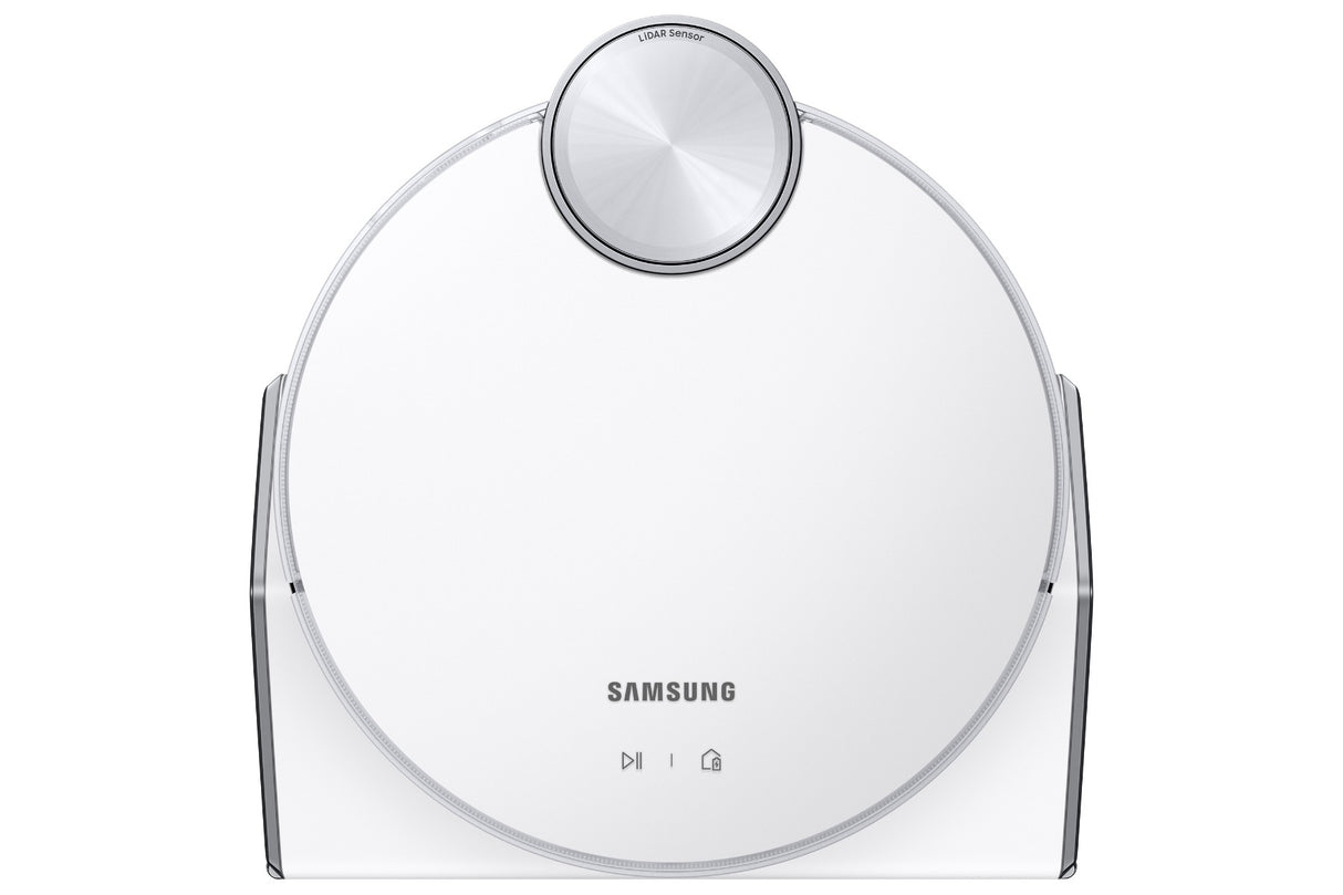 Samsung Jet Bot AI+ Robot Bagless Cordless Floor Vacuum Cleaner - White