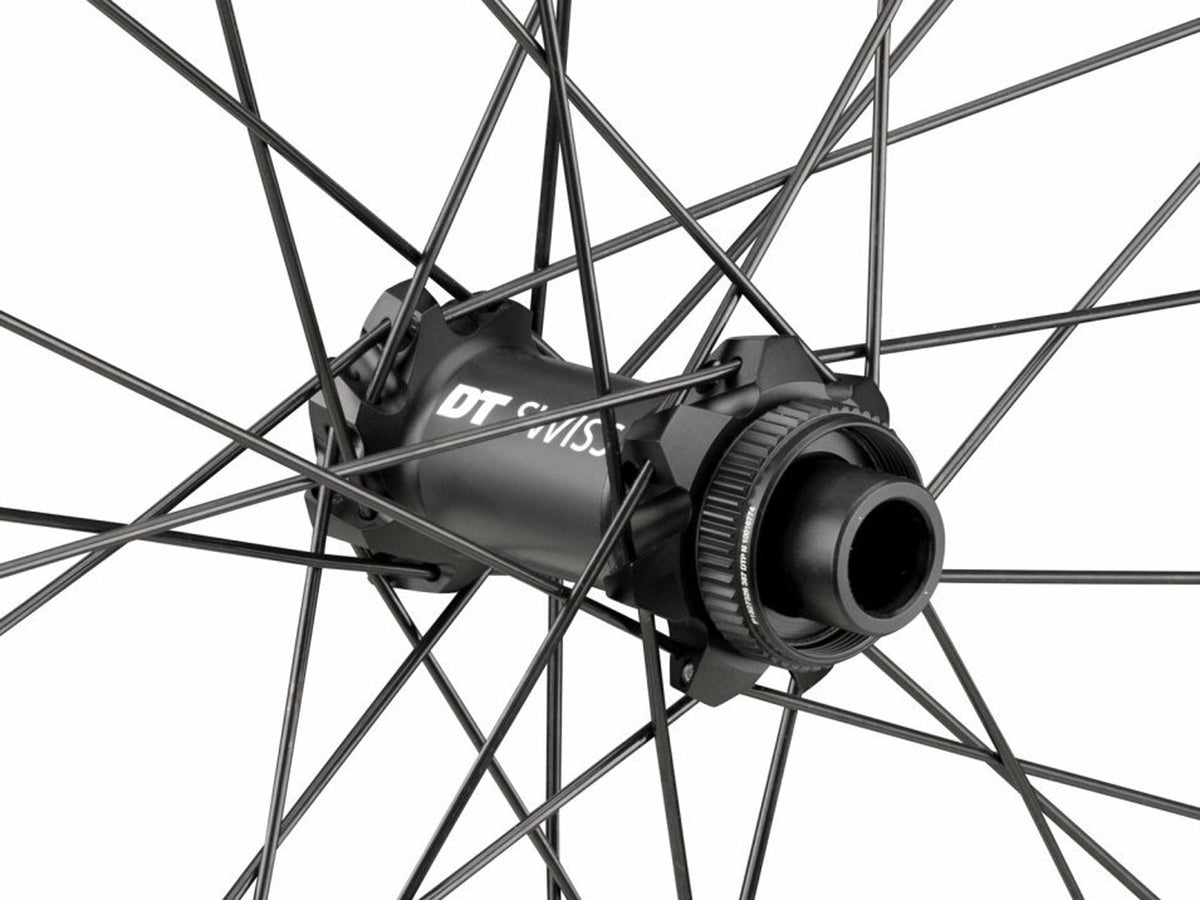 DT Swiss E19R Aluminium 30mm Tubeless Ready Front MTB Bike Wheel 29in Black