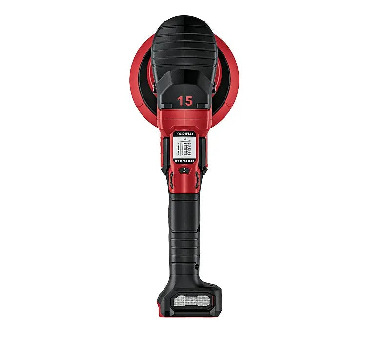 Flex XFE 15 150 18.0-EC 18V Cordless Roto Random Orbit Polisher Set - Red