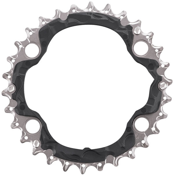 Shimano Deore XT FC-M8000 36T 2x11-Speed Innovative Design Chainring - Black