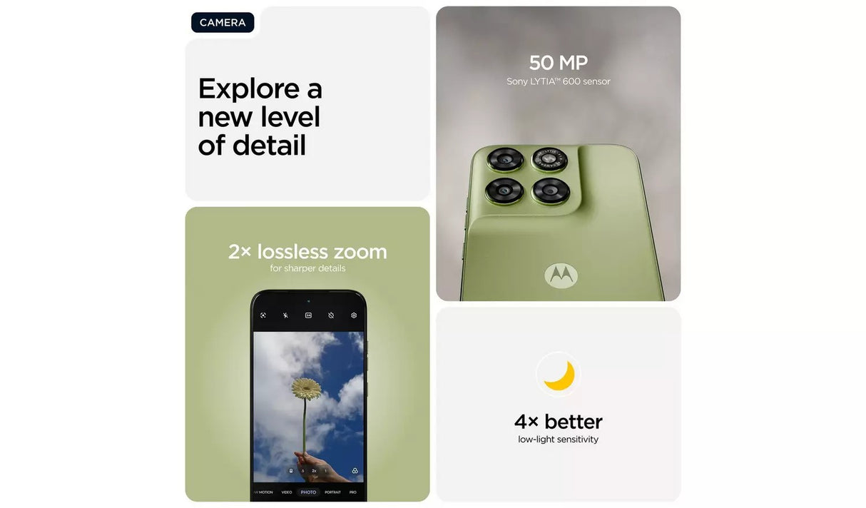 Motorola Moto G67 5G 6.78'' Smartphone 128GB Unlocked SIM-Free - Nile Green
