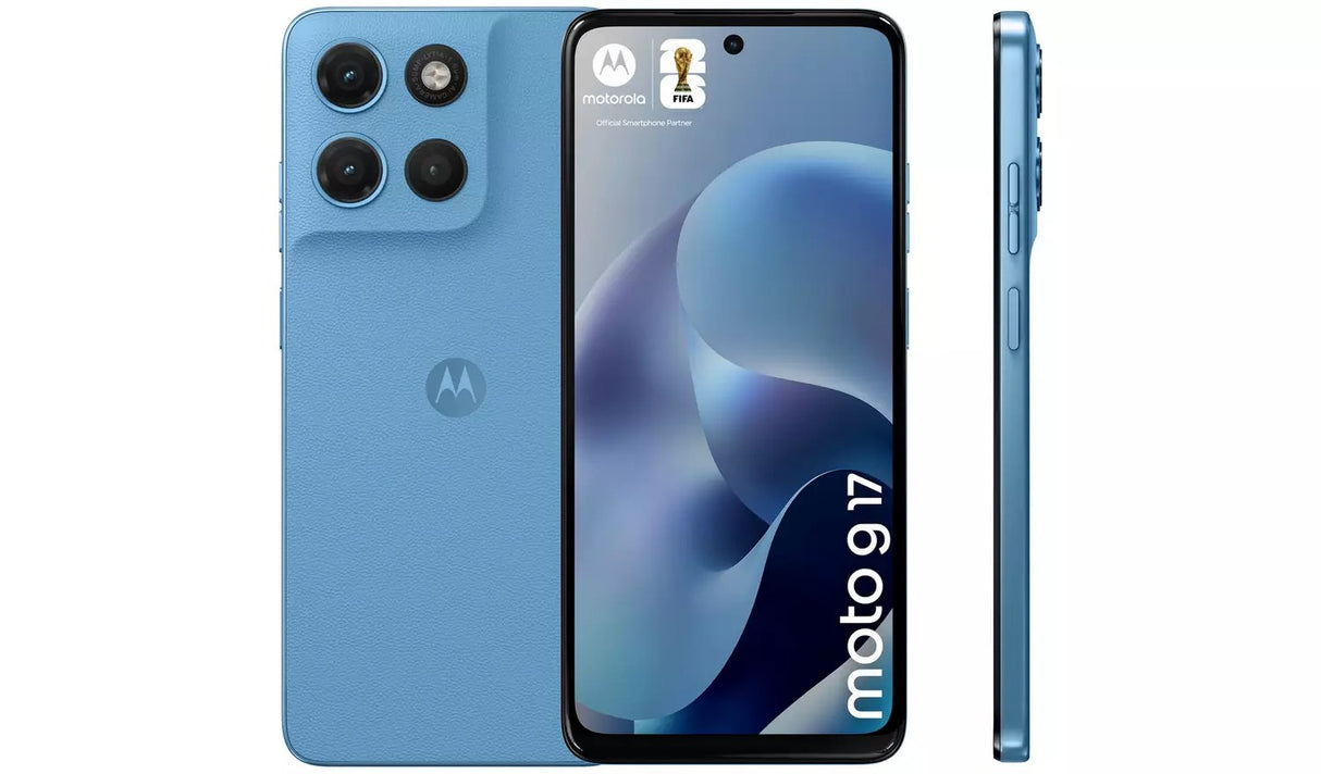 Motorola Moto G17 6.7'' 4G Smartphone 128GB Unlocked SIM-Free - Alaskan Blue