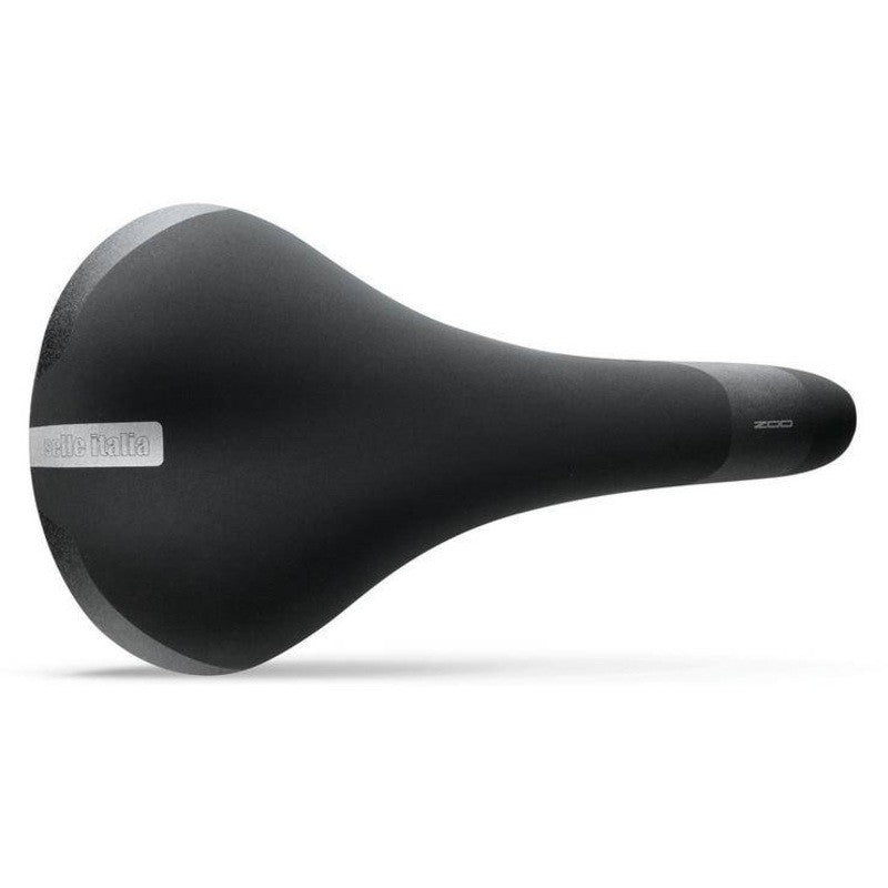 Selle Italia Zoo Comfort Gel Unisex Bike Saddle 276 x 160mm - Black/Silver