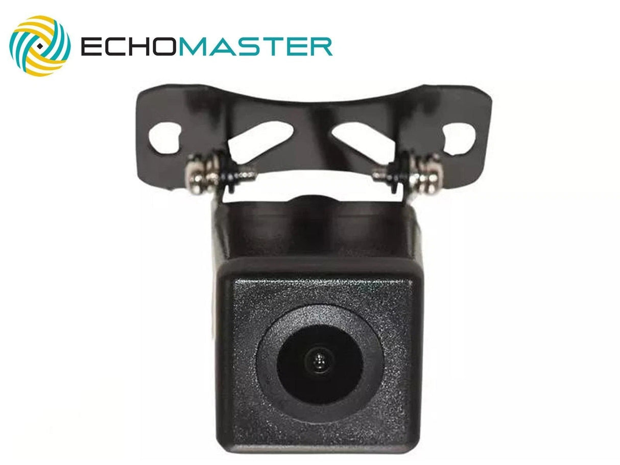 EchoMaster CAM-20-P Universal Mount Rear Reversing Camera RCA Wired - Black