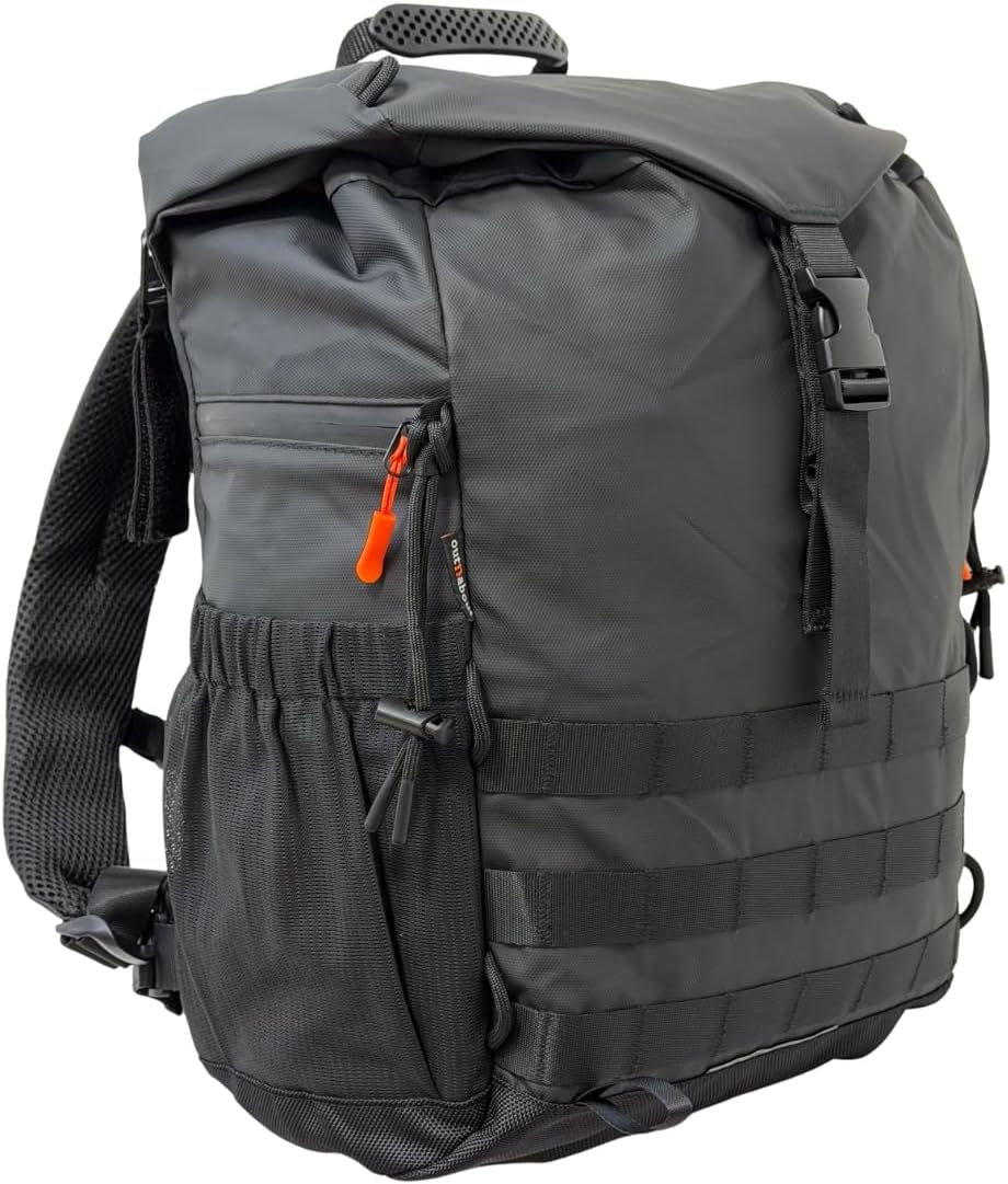 Out n About Nipper v2 Practical Everyday Parent Backpack Changing Bag - Black