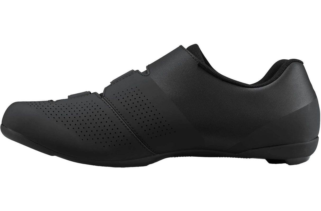 Shimano RC102 Men's Synthetic Regular Road Cycling Shoes - Black - Size 44