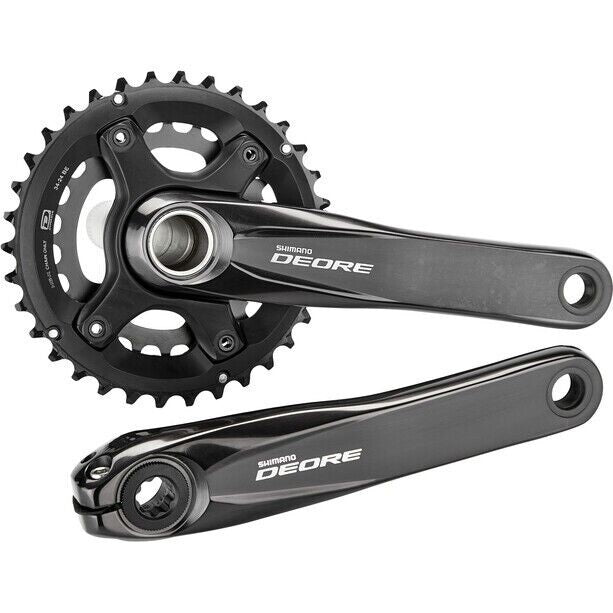 Shimano Deore Crankset FC-M6000 2x10 170mm 34-24T - Black