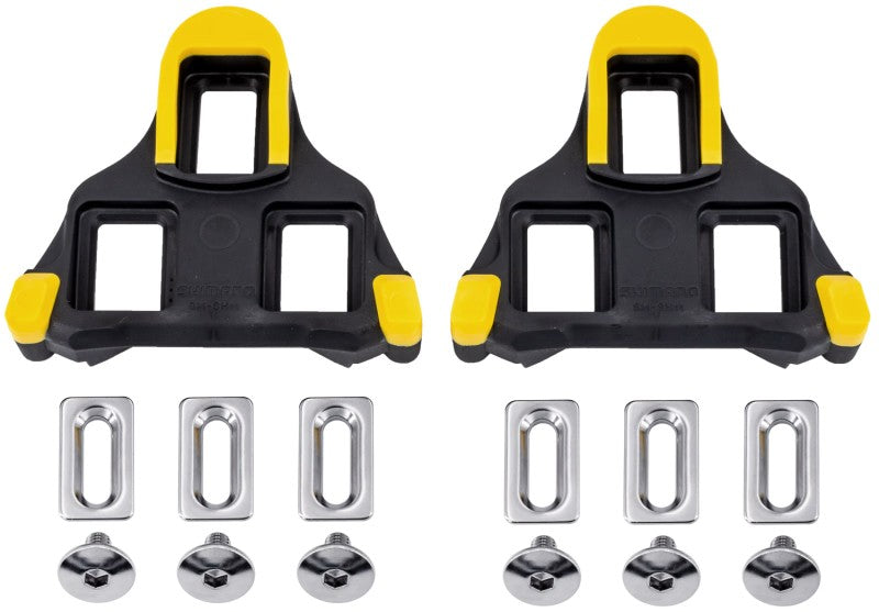 Shimano SM-SH11 Centre Pivot Floating Bike Pedal Shoe SPD SL-Cleats - Yellow
