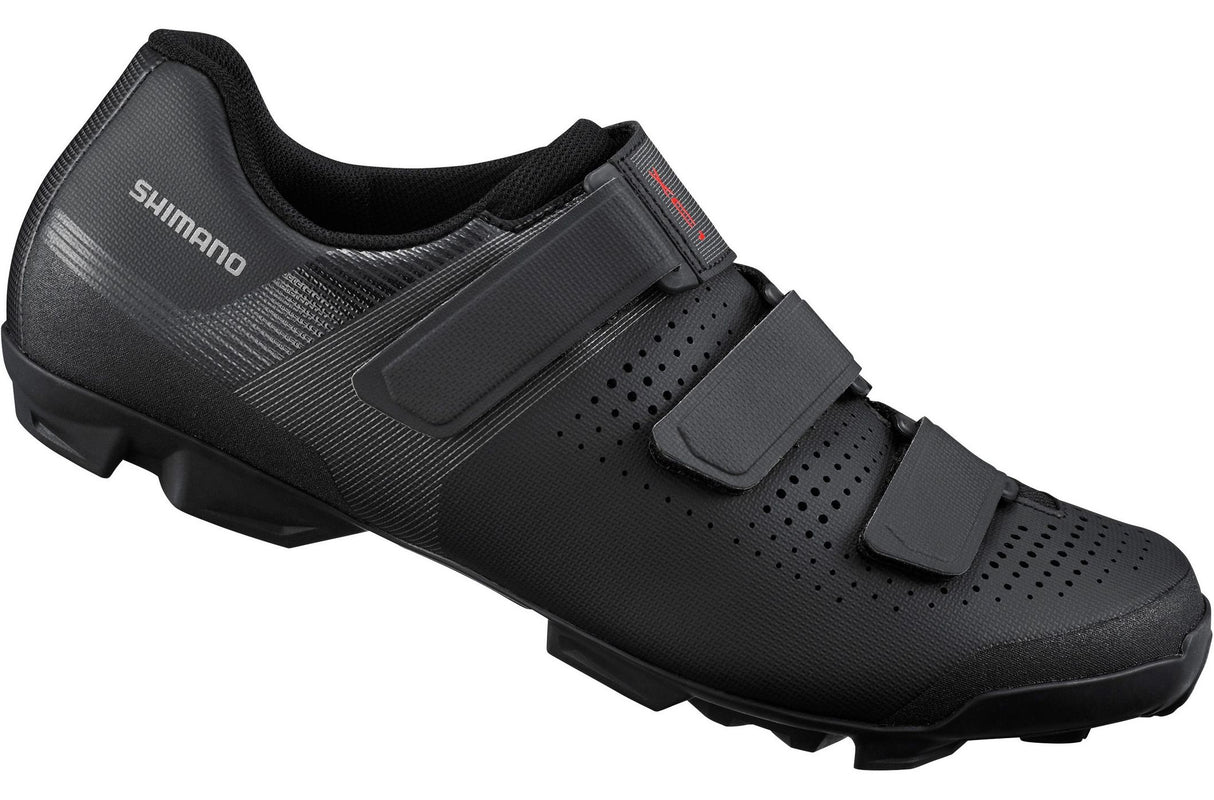 Shimano XC100 Men's Synthetic Mountain Bike Cycling Shoes - Black - Size 40