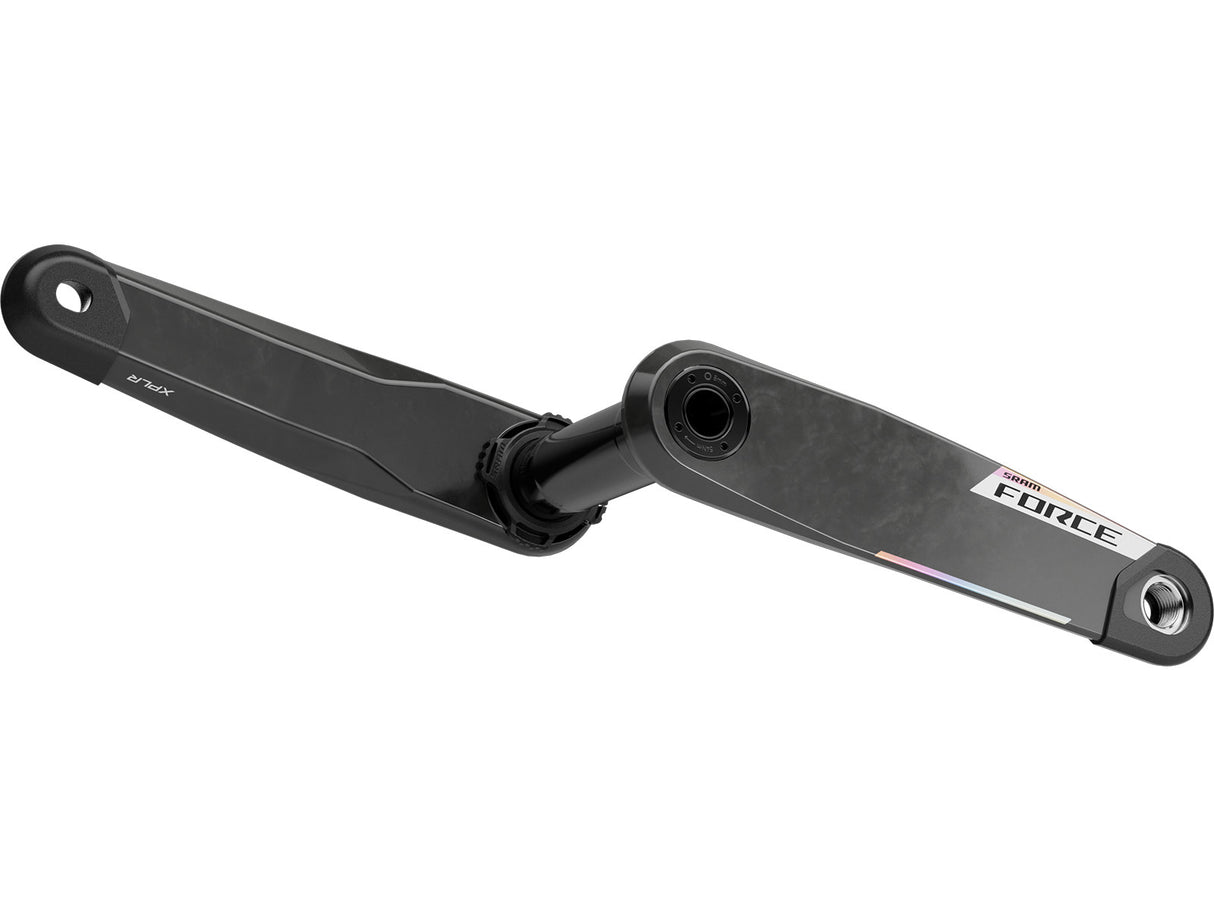SRAM Force E1 DUB Road Bike Crank Arm Assembly 160mm No Chainrings - Black