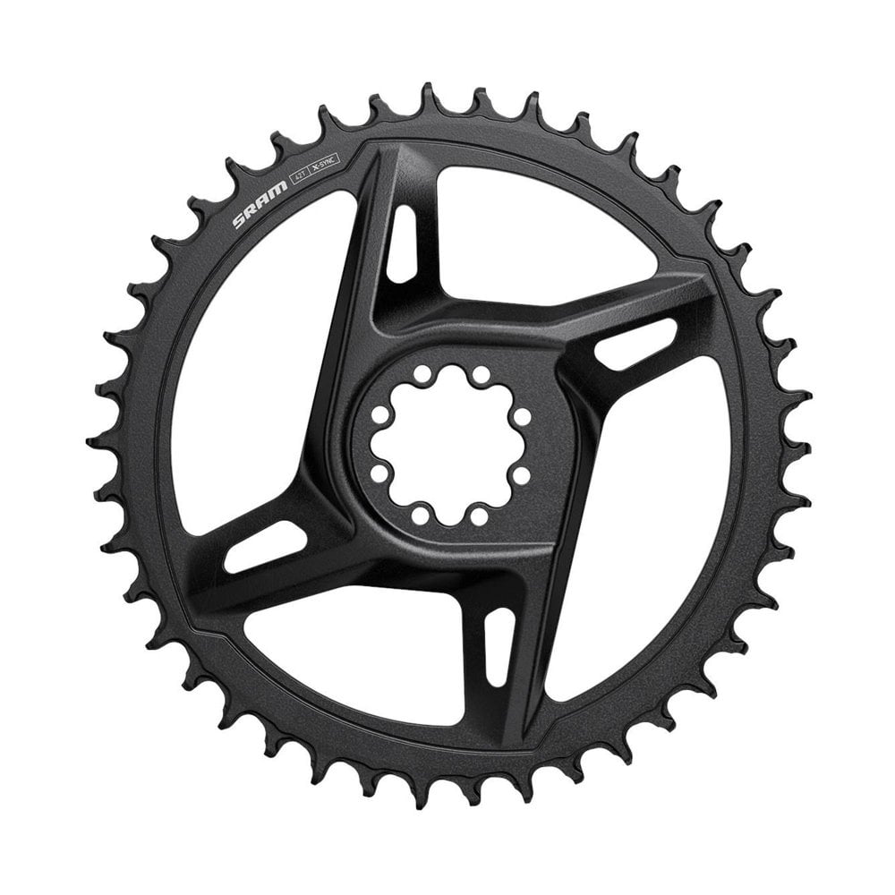 SRAM Rival E1 X-Sync 44T 6.5mm-Offset Direct Mount Road Chainring - Black