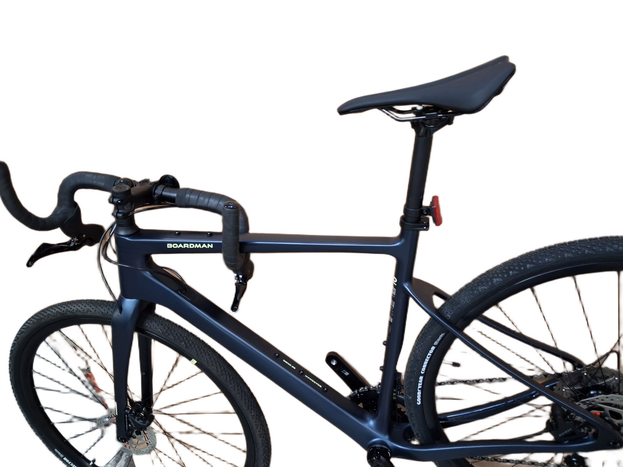 Boardman ADV 8.9 Unisex 20-Speed Carbon Adventure Bike - Blue - Medium