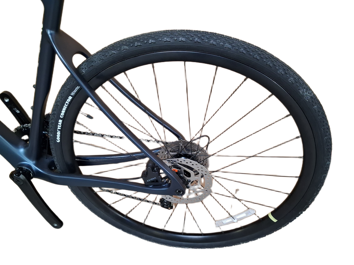 Boardman ADV 8.9 Unisex 20-Speed Carbon Adventure Bike - Blue - Medium