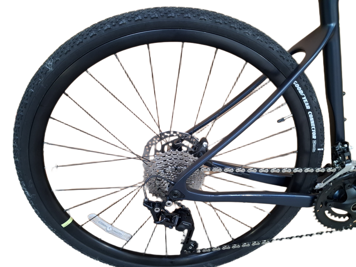 Boardman ADV 8.9 Unisex 20-Speed Carbon Adventure Bike - Blue - Medium