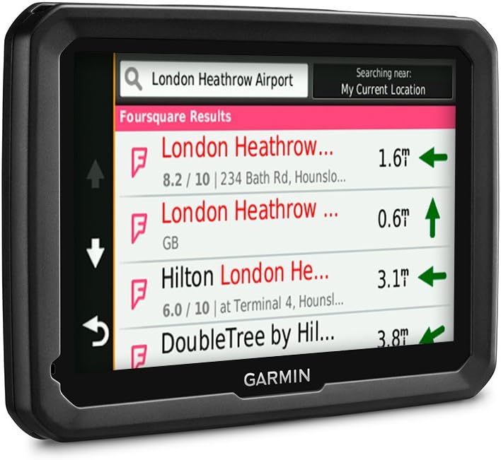 Garmin dezl 570LMT-D 5in HGV Bluetooth Europe Maps Truck Sat Nav - Black