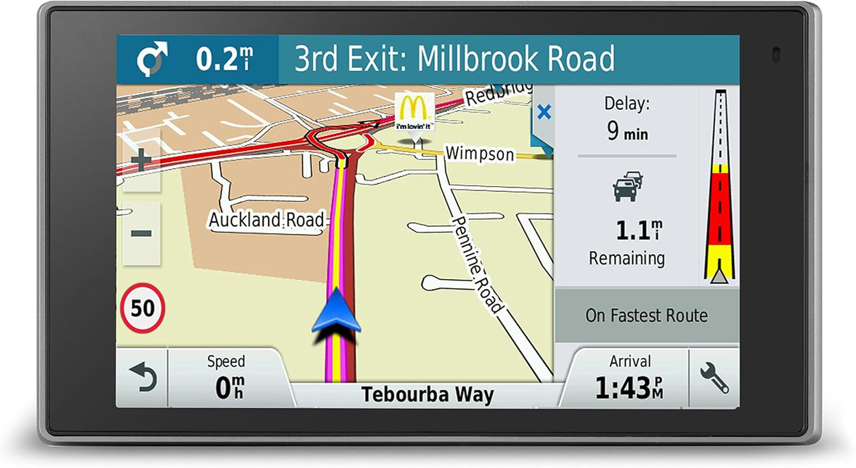 Garmin DriveLuxe 50 LMT-D 5in Sat Nav With Europe Maps Digital Traffic Black