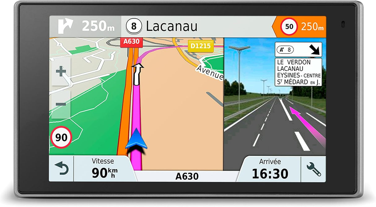 Garmin DriveLuxe 51 LMT-D 5in Wi-Fi with Magnetic Mount Europe Sat Nav Black