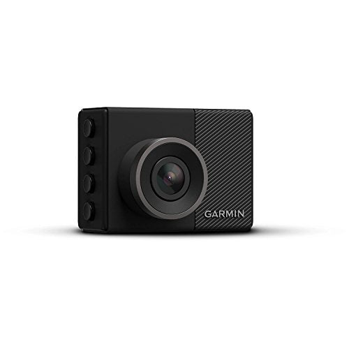 Garmin Dash Cam 45 1080p GPS In-Car Camera 2in Screen Driver Alerts - Black