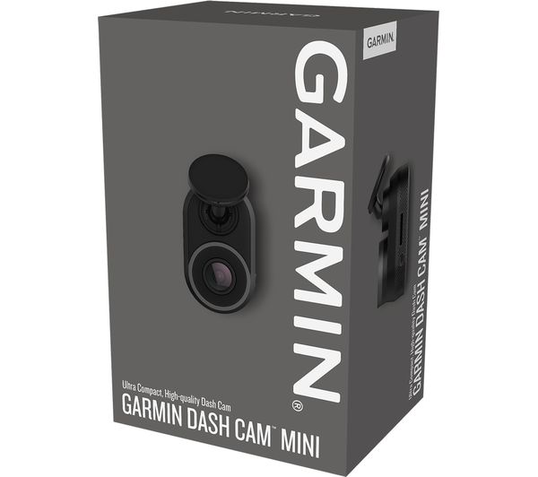 Garmin Mini 1080p Full HD 140° microSDHC Wi-Fi Compact Car Dash Camera Black