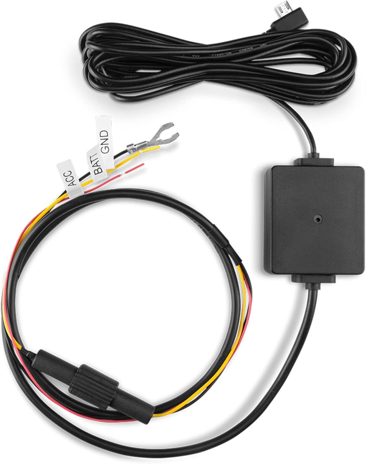 Garmin 010-12530-03 Parking Mode Cable Hardwire GPS Dash Cam Kit - Black