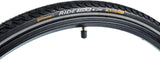 Continental Ride Tour 700x32C Reflective Wired City Touring Bike Tyre Black