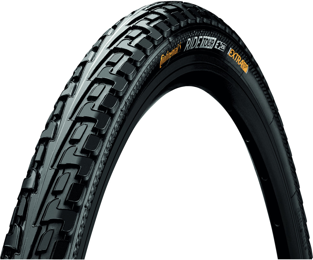 Continental Ride Tour 700x37C 37-622 Wire Bead Puncture Guard Tyre - Black