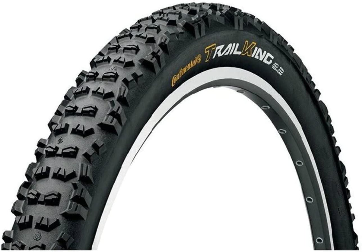 Continental Trail King 26x2.40 60-559 Clincher Wire Bead MTB Tyre - Black