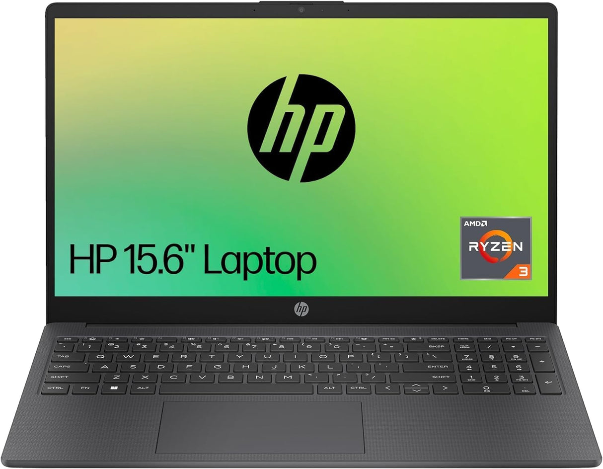HP 15-fc0018na AMD Ryzen 3 4GB RAM 128GB SSD Win11 15.6" Laptop - Black
