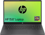 HP 15-fc0018na AMD Ryzen 3 4GB RAM 128GB SSD Win11 15.6" Laptop - Black